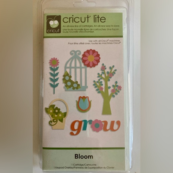 Cricut lite Cartridge “Bloom,” new in pkg - Picture 1 of 3